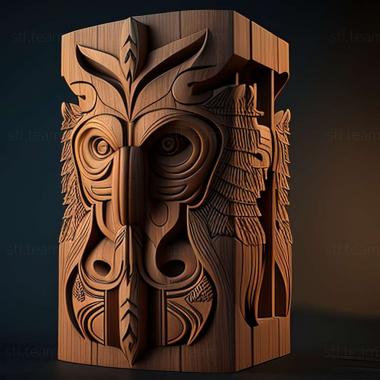 3D model totem (STL)